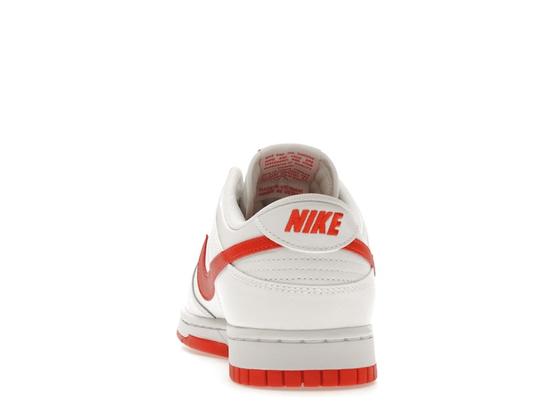 Nike Dunk Low Retro White Picante Red