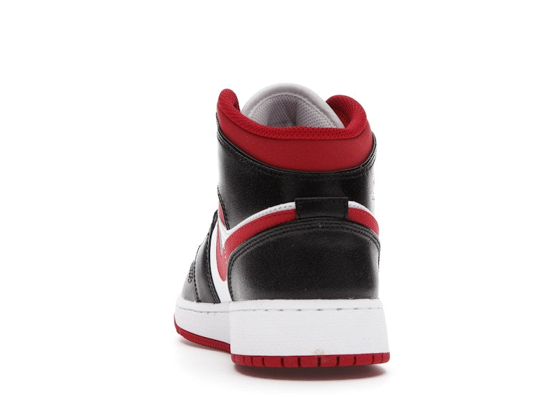 Jordan 1 Mid Gym Red Black White (GS)