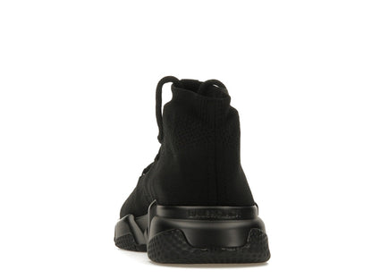 Balenciaga Speed Trainer Lace Up Black