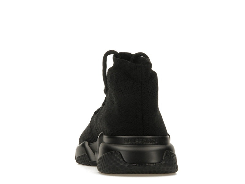 Balenciaga Speed Trainer Lace Up Black