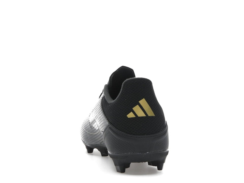 adidas F50 League Multi-Ground Core Black Iron Metallic Gold Metallic