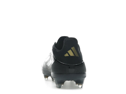 adidas F50 Pro FG Core Black Iron Metallic Gold Metallic