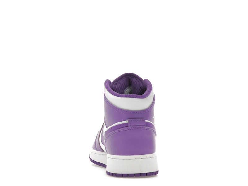 Jordan 1 Mid Purple Venom (GS)