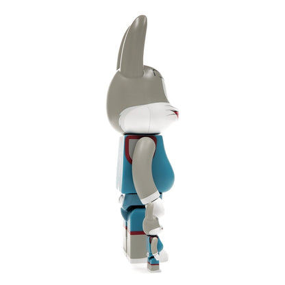 Bearbrick x Space Jam: A New Legacy Rabbrick Bugs Bunny 100% & 400% Set Grey
