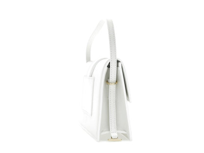 Jacquemus Le Bambino Long Shoulder Bag White