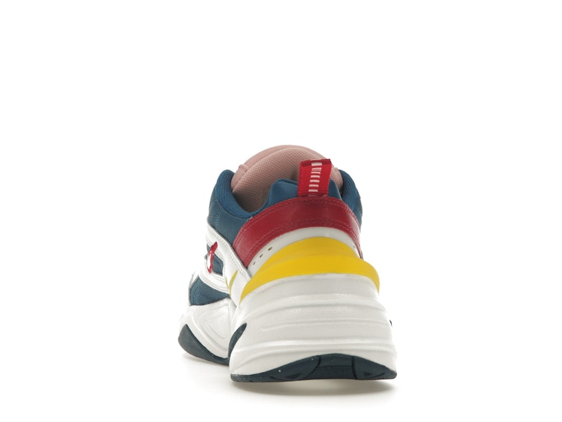 Nike M2K Tekno Blue Force Summit White Chrome Yellow (Women's)