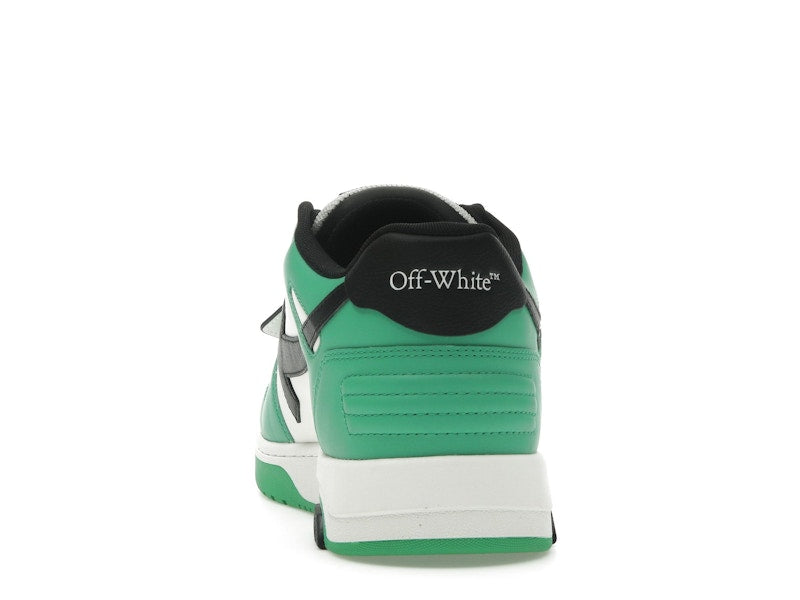 OFF-WHITE Out Of Office "OOO" Low Tops Green Black