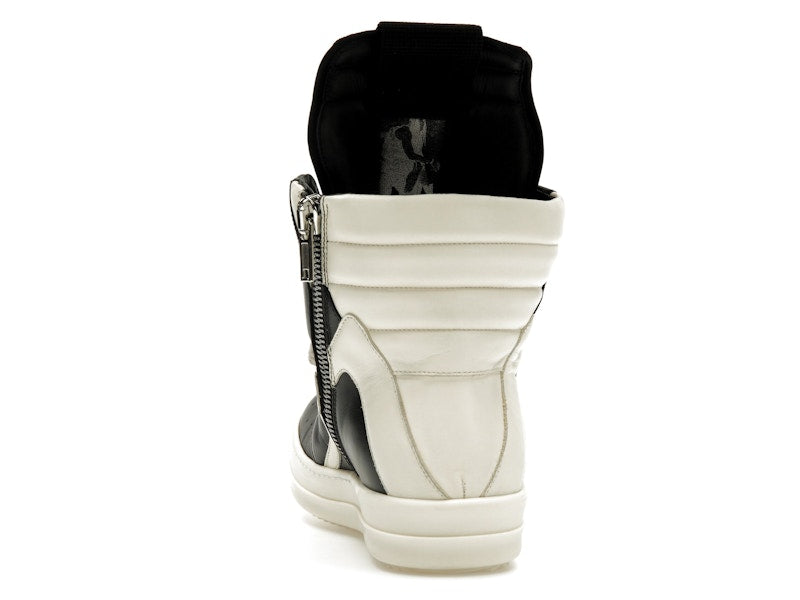 Rick Owens GeoBasket Oversized Eylet Black Milk