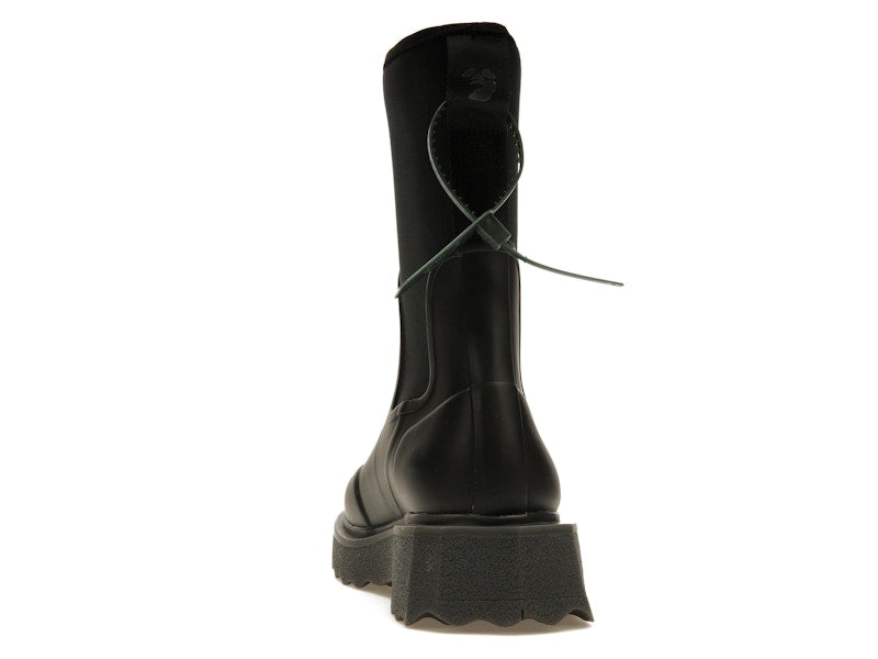 OFF-WHITE For Rainy Days Rain Boot Black (Women's)