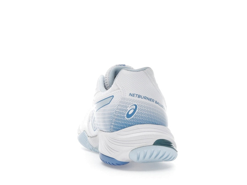 ASICS Netburner Ballistic FF 3 White Blue Coast (Women's)