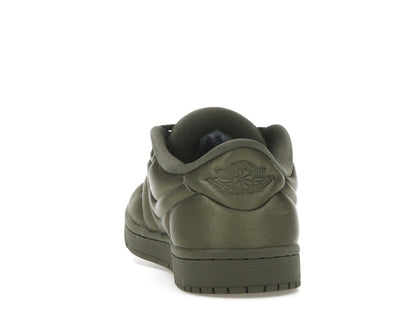 Jordan 1 Low Method of Make Satin Medium Olive (Women's)