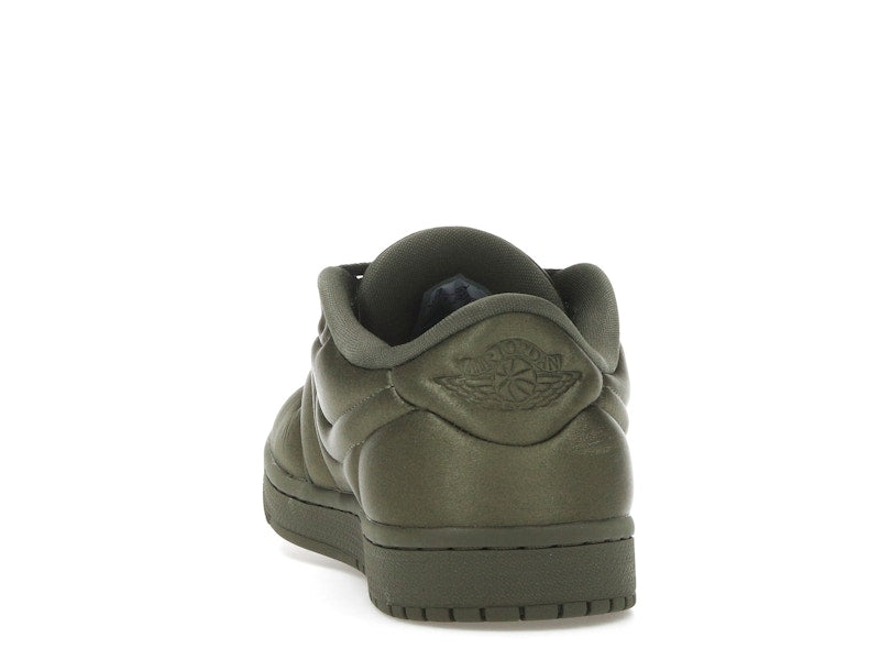 Jordan 1 Low Method of Make Satin Medium Olive (Women's)