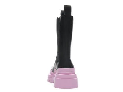 Bottega Veneta Tire Chelsea Boot Black Gloss (Women's)