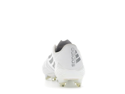 adidas Adizero F50 4 Leather FG White Silver Metallic