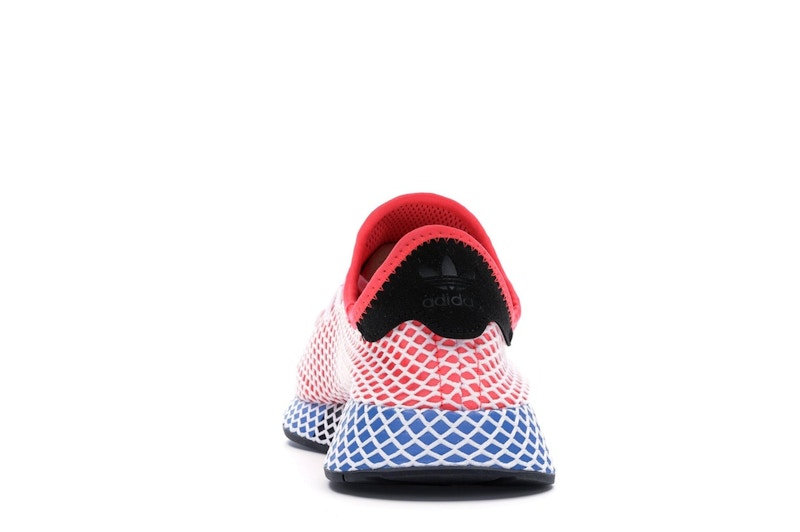 adidas Deerupt Solar Red Bluebird
