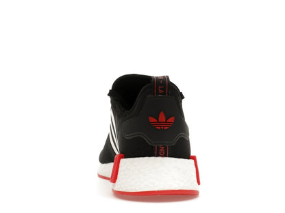 adidas NMD R1 Black Vivid Red White