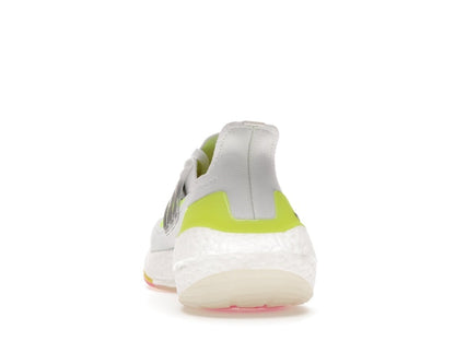 adidas Ultra Boost 21 White Solar Yellow