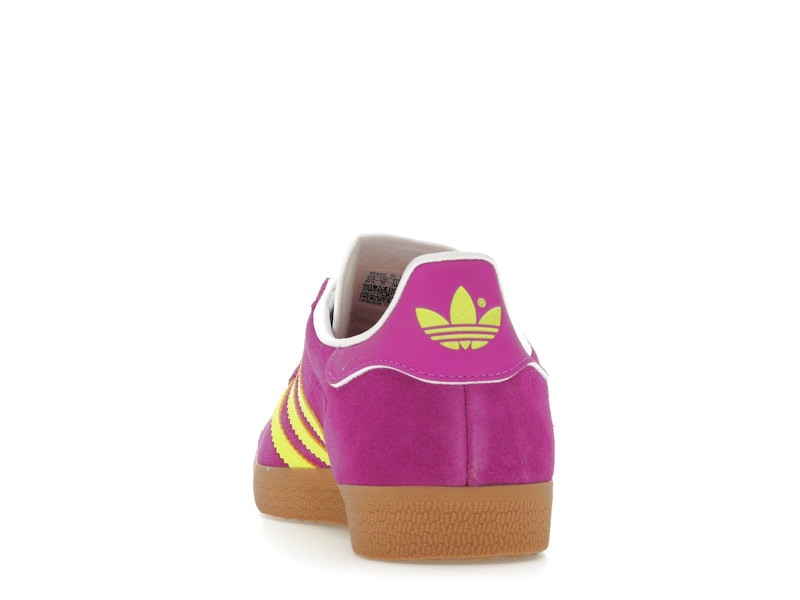 adidas Gazelle Purple Burst Solar Yellow (Women's)