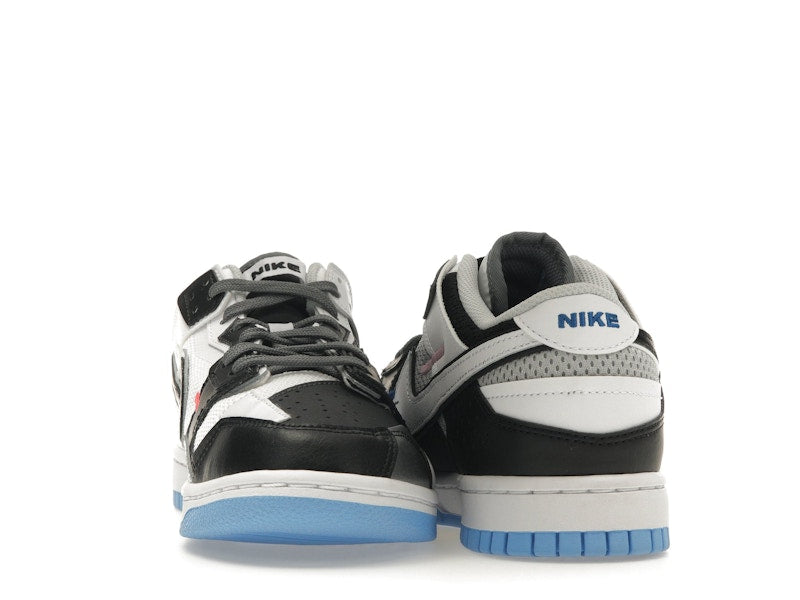 Nike Dunk Low Scrap Black Neutral Grey University Blue White