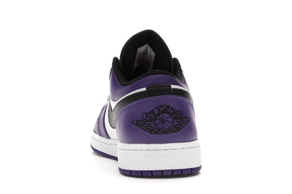 Jordan 1 Low Court Purple White