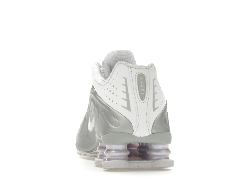 Nike Shox R4 White Metallic Platinum Barely Grape (Women's)