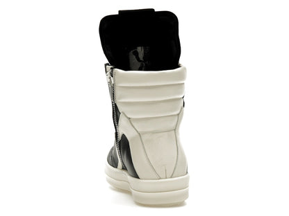 Rick Owens Strobe Geobasket High Black Milk