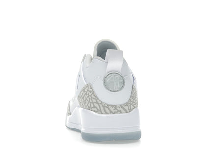 Jordan Spizike Low White Metallic Silver Barely Blue Neutral Grey