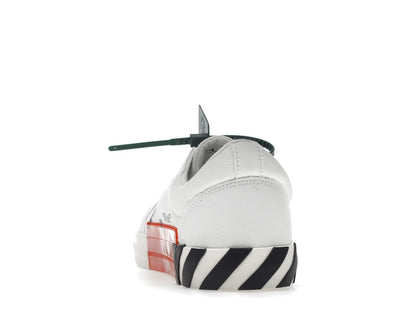 OFF-WHITE Vulc Low Canvas White Red Arrow Black
