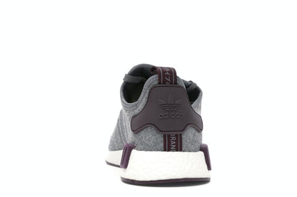 adidas NMD R1 Wool Grey Four Maroon