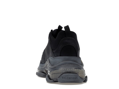 Balenciaga Triple S Clear Sole Black
