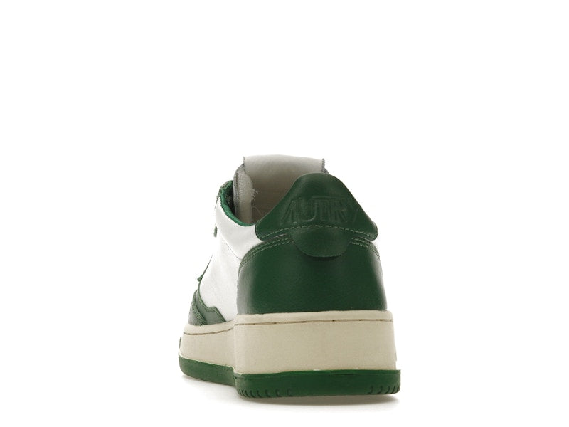 Autry Medalist Leather Low Green White