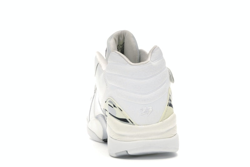 Jordan 8 Retro Low White Metallic Silver
