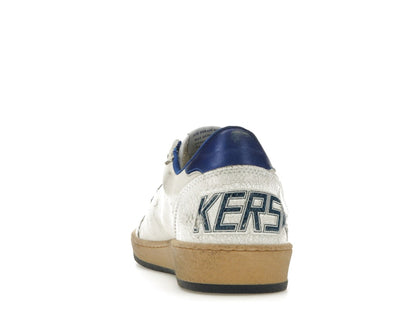 Golden Goose Ball-Star Low White Bluette