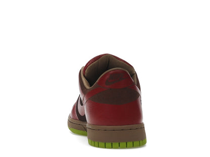Nike Dunk Low 1-Piece Laser Varsity Red Chartreuse