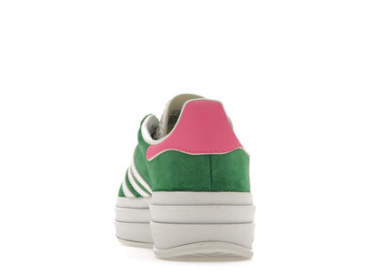adidas Gazelle Bold Green Lucid Pink (Women's)