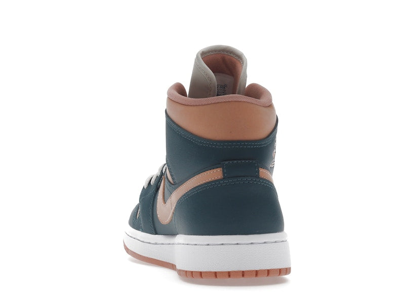 Jordan 1 Mid Dark Teal Green (Women's)