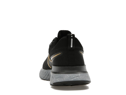 Nike React Infinity Run Flyknit 2 Black Gold