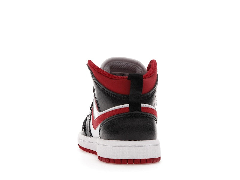 Jordan 1 Mid Gym Red Black White (PS)