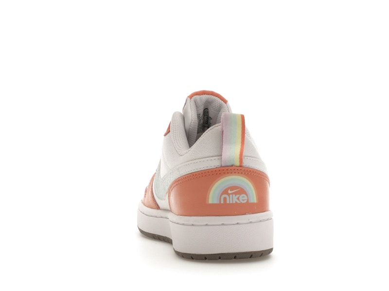 Nike Court Borough Low 2 SE White Light Madder Root (GS)