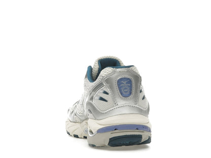Mizuno Wave Rider 10 White Silver Blue
