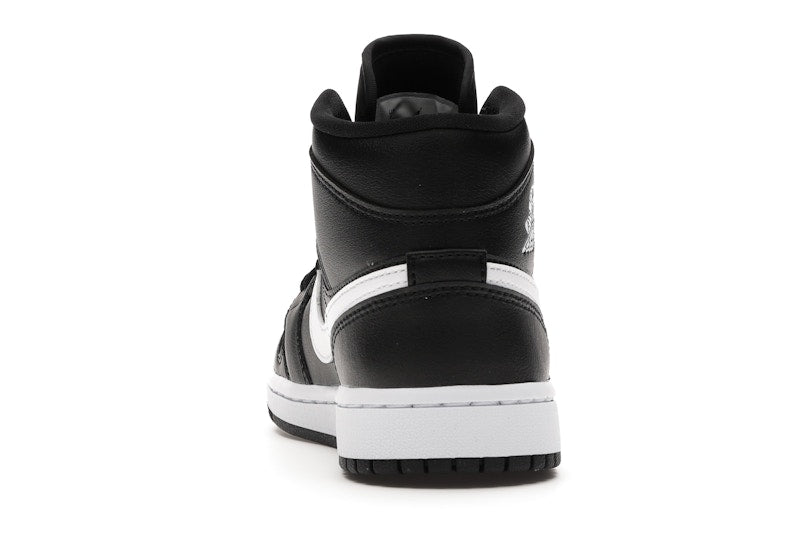 Jordan 1 Mid Black White (Women's)