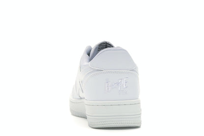 BAPE STA Low White