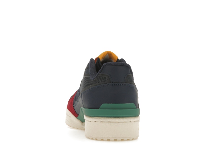 adidas Forum Exhibit Low 2.0 Collegiate Navy Burgundy Green
