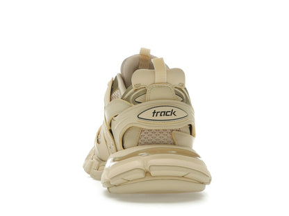 Balenciaga Track Beige Metallic Gold