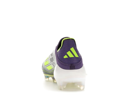 adidas Laceless F50 Elite Fast Reborn FG Purple Lucid Lemon