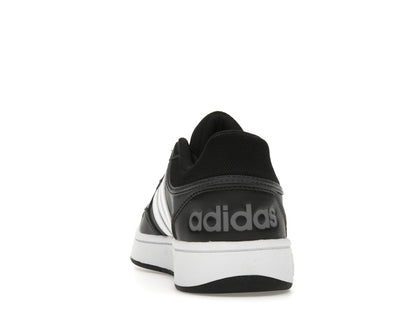 adidas Hoops 3.0 Low Black White Stripes