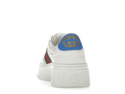 Gucci Chunky GG Web Sneaker White Blue (Women's)
