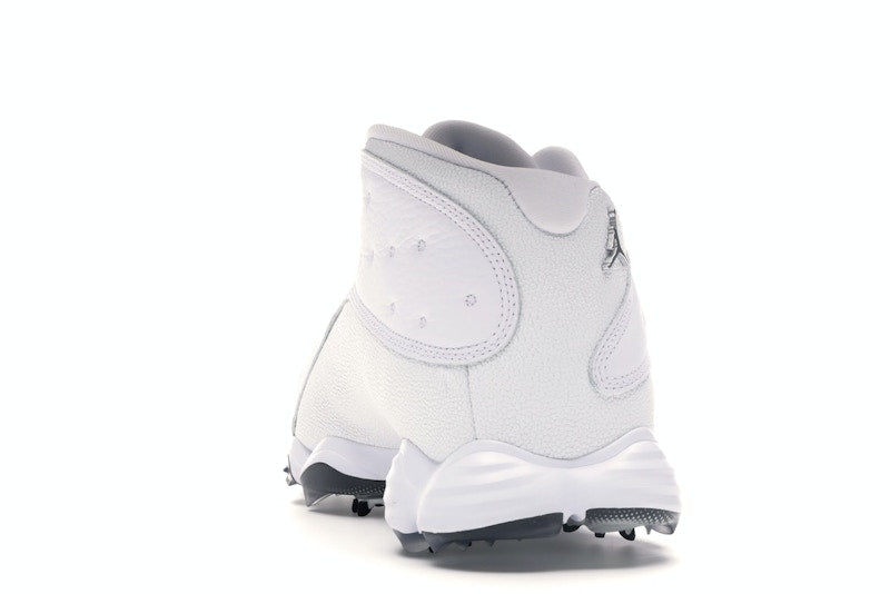 Jordan 13 Retro Golf Cleat White Black