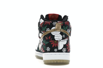 Nike SB Dunk High Concepts Ugly Christmas Sweater Black