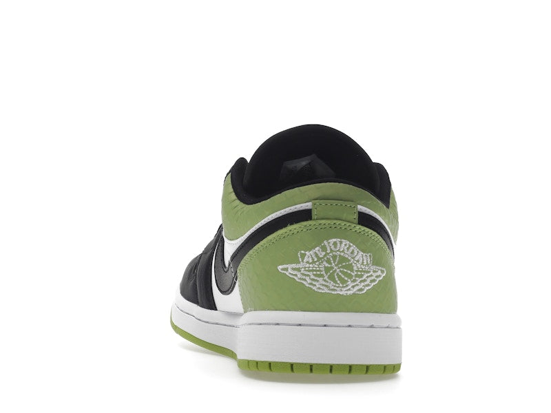 Jordan 1 Low Snakeskin Vivid Green (Women's)